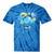 Frutiger Aero Metro Abstract Maximalism 2000s Nostalgia Tie-Dye T-Shirts Blue Tie-Dye