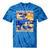 Frutiger Aero Retro Vibes Y2K 90's Vibes Tie-Dye T-Shirts Blue Tie-Dye