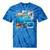 Frutiger Aero Retro Vibes Y2K Retro Grunge Tie-Dye T-Shirts Blue Tie-Dye