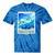 Frutiger Aero Skeuomorphism User Interface Nostalgia Premium Tri-Blend Tie-Dye T-Shirts Blue Tie-Dye
