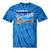 Frutiger Aero Y2k 2000s Tie-Dye T-Shirts Blue Tie-Dye