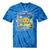 Frutiger Aero Y2K Meme Graphic 2000s Nostalgia Premium Tie-Dye T-Shirts Blue Tie-Dye