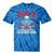 Gen X The Badass Generation Generation X Gen Xer Nostalgia Tie-Dye T-Shirts Blue Tie-Dye