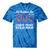I'd Rather Be In The 80s Iconic Music Nostalgia Vintage Tie-Dye T-Shirts Blue Tie-Dye
