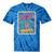 I'm From The 1900s 80s Millennial Boom Box Radio Premium Tie-Dye T-Shirts Blue Tie-Dye