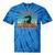 I'm From The 1900s Vintage Retirement Premium Tie-Dye T-Shirts Blue Tie-Dye