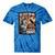 I'm From The 1900s Vinyl Record Lover For Women Premium Tie-Dye T-Shirts Blue Tie-Dye