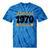 Limited 1970 Edition Retro Vintage 70s Nostalgia Premium Tie-Dye T-Shirts Blue Tie-Dye