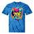 I Love The 70s Retro Cassette Roller Vinyl Nostalgia Vibes Tie-Dye T-Shirts Blue Tie-Dye