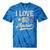 I Love 80's Music Retro Style Nostalgia Cassette 1980s Party Tie-Dye T-Shirts Blue Tie-Dye I Love 80's Music Retro Style Nostalgia Cassette 1980s Party Tie-Dye T-Shirts Blue Tie-Dye