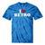 I Love Retro Vintage 80s 90s Nostalgia Premium Tri-Blend Tie-Dye T-Shirts Blue Tie-Dye
