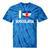 I Love Yugoslavia Proud Yugoslav Nostalgia Saying Tie-Dye T-Shirts Blue Tie-Dye