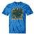 I Miss The Static Retro VHS Nostalgia Art Tie-Dye T-Shirts Blue Tie-Dye