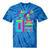 I Have No Idea What This Is Retro 70's 80's 90's Nostalgia Premium Tri-Blend Tie-Dye T-Shirts Blue Tie-Dye