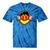 Nostalgia Chest Flag GDR Tie-Dye T-Shirts Blue Tie-Dye