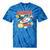 Nostalgia Gen X 90s Nineties Things Tie-Dye T-Shirts Blue Tie-Dye