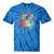 Old-School Hip Hop 80's 90's Style Music Cassette Nostalgia Tie-Dye T-Shirts Blue Tie-Dye