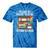 Be Patient With Me I'm From The 1900s Premium Tie-Dye T-Shirts Blue Tie-Dye