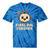Pixel Art Pet Y2K Retro Vintage Digital Nostalgia Y2K Tech Tie-Dye T-Shirts Blue Tie-Dye