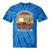 Please Be Patient With Me I'm From The 1900s Cool Dad Tie-Dye T-Shirts Blue Tie-Dye