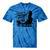 Please Be Patient With Me I'm From The 1900s Covered Wagon Tie-Dye T-Shirts Blue Tie-Dye