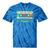 Please Be Patient With Me I'm From The 1900s Dad Premium Tie-Dye T-Shirts Blue Tie-Dye