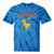 Please Be Patient With Me I'm From The 1900s Dinosaur Premium Tie-Dye T-Shirts Blue Tie-Dye