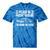 Please Be Patient With Me I'm From The 1900s Humorous Saying Tie-Dye T-Shirts Blue Tie-Dye