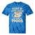 Please Be Patient With Me I'm From The 1900s Retro Humor Premium Tri-Blend Tie-Dye T-Shirts Blue Tie-Dye