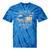 Please Be Patient I'm From The 1900s Retro Pixel Horse Wagon Tie-Dye T-Shirts Blue Tie-Dye