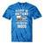 Please Be Patient I'm From The 1900s Retro Premium Tri-Blend Tie-Dye T-Shirts Blue Tie-Dye