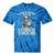 Please Be Patient With Me I'm From The 1900s Skeleton Tie-Dye T-Shirts Blue Tie-Dye