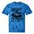 Please Be Patient With Me I'm From The 1900s Vintage Classic Premium Tri-Blend Tie-Dye T-Shirts Blue Tie-Dye
