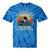 Please Be Patient With Me I'm From The 1900s Vintage Wagon Tie-Dye T-Shirts Blue Tie-Dye