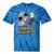 Rare Aesthetic Retro Nostalgia Y2K Vibes Tie-Dye T-Shirts Blue Tie-Dye