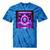 Retro Nostalgia Vaporwave- Error 404 Tie-Dye T-Shirts Blue Tie-Dye