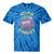 Retro Pager Never Forget Nostalgia Vintage Tie-Dye T-Shirts Blue Tie-Dye