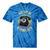 Retro Phone Never Forget Nostalgia Vintage Raglan Baseball Tee Tie-Dye T-Shirts Blue Tie-Dye
