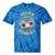 Retro Radio Never Forget Nostalgia Vintage Tie-Dye T-Shirts Blue Tie-Dye