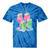 Retro Soft Drinks 80s 90s Nostalgia Cute Anime Aesthetic Tee Tie-Dye T-Shirts Blue Tie-Dye