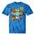 Retro Starter Pack 80s 90s Vintage Nostalgia Cassette Tape Tie-Dye T-Shirts Blue Tie-Dye