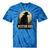Spaghetti Western Cowboy Culture Classic Western Nostalgia Tie-Dye T-Shirts Blue Tie-Dye