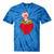 Strawberry Shortcake Sitting On Strawberry Retro Nostalgia Tie-Dye T-Shirts Blue Tie-Dye