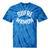 Sufre Mamon Nostalgia 80's Post Punk Premium Tri-Blend Tie-Dye T-Shirts Blue Tie-Dye