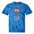 Summer 99 Tour Original Playlist Retro Nostalgia Tie-Dye T-Shirts Blue Tie-Dye