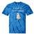 I Used To Be Somebody Nostalgia Halloween Spooky Season Premium Tri-Blend Tie-Dye T-Shirts Blue Tie-Dye
