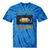VHS Cassette Tape Retro 80s 90s Nostalgia Tie-Dye T-Shirts Blue Tie-Dye