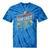 Vintage 1980 Retro Badge Decade Nostalgia Graphic Emblem Tie-Dye T-Shirts Blue Tie-Dye