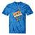 Vintage Cassette Tape And Pencil Nostalgia Party 70s 80s 90s Tie-Dye T-Shirts Blue Tie-Dye