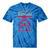 Vintage Gaming Rituals Retro Gamer Nostalgia Vintage Games Tie-Dye T-Shirts Blue Tie-Dye